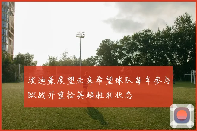 埃迪豪展望未来希望球队每年参与欧战并重拾英超胜利状态